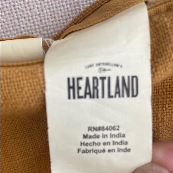 100% Cotton Euro Sham Gold Honey Color Cotton NEW - Picture 7 of 8